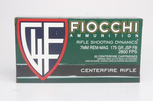 Fiocchi 7mm Remington Magnum Fiocchi 7mm Remington Magnum
