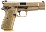 FN High Power 9mm, 4.7" Barrel, Flat Dark Earth, Polymer Grip, 10rd 3 FN High Power 9mm