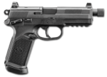FN FNX-45 Tactical 45 ACP, 5.3" Threaded Barrel, Black, Night Sights, Optics Ready, 15rd 3 FN FNX-45 Tactical 45 ACP