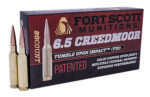 Fort Scott 6.5 Creedmoor, 130gr, Solid Copper Spun, 20rd Box 3 Fort Scott 6.5 Creedmoor