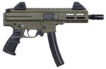 Global Defense SA-9 9mm, 6" Threaded Barrel, Barrel, Olive Drab Green, Picatinny Rail, 30rd 3 Global Defense SA-9 9mm