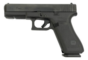 Glock 17 Gen 5 9mm USA Made, 4.49" Barrel, Contrast Sights, Black, 17rd Glock 3 Glock 17 Gen 5 9mm USA Made