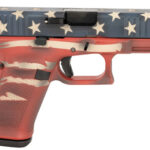 Glock G19 Gen 5 9mm, 4.02" Barrel, American Flag Cerakote, 15rd 1 Glock G19 Gen 5 9mm