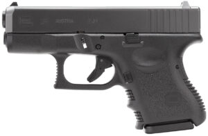 Glock G26 Gen 3 9mm, 3.43" Barrel, Black, CA Compliant, Fixed Sights, 10rd Glock 3 Glock G26 Gen 3 9mm