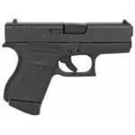 Glock G43 9mm, 3.41" Barrel, Black Polymer, Fixed Sights, 6rd Glock 3 Glock G43 9mm