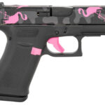 Glock G43X MOS 9mm, 3.41" Barrel, Miami Mingo, Pink Trigger, MOS Cut, 10rd 2 Glock G43X MOS 9mm