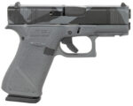 Glock G43X 9mm, 3.41" Barrel, Urban Dazzle Grey Slide, Grey Mesh Stippling Grip, 10rd 3 Glock G43X 9mm