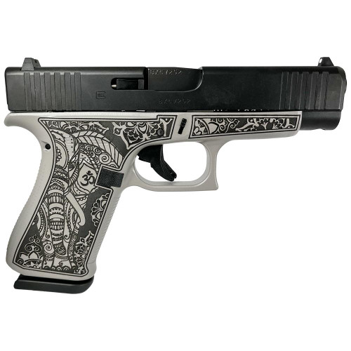 Glock G48 "Gray Steel Elephant Engraved" 9mm Glock G48 "Gray Steel Elephant Engraved" 9mm