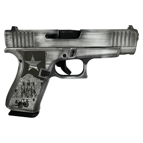 Glock 48 Custom "Texas Silver" 9mm Glock 48 Custom "Texas Silver" 9mm