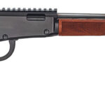 Henry Lever Magnum Express .22 WMR, 19.25" Barrel, Black Metal Finish & Fixed Monte Carlo American Walnut Stock, 11rd Henry Repeating Arms 1 Henry Lever Magnum Express .22 WMR