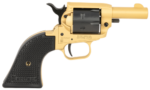 Heritage Barkeep 22 LR, 2.68" Barrel, Gold Cerakote, Black Star Polymer Grips, 6rd 3 Heritage Barkeep 22 LR