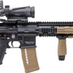 HK M27 Deployment Kit 223 Remington/5.56x45mm, 16.5" Barrel, Black/FDE, Includes Bipod/Trijicon ACOG, 30rd 2 HK M27 Deployment Kit 223 Remington/5.56x45mm