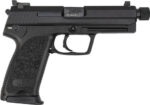 HK USP45 Tactical V1 45 ACP, 5.09" Threaded Barrel, Black, 12rd 3 HK USP45 Tactical V1 45 ACP