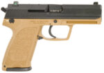 HK USP V1, 9mm, 4.86" Barrel, Flat Dark Earth, 15rd 3 HK USP V1