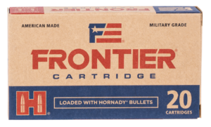 Hornady Frontier 5.56x45mm, 55gr, Full Metal Jacket, 20rd Box Hornady 3 Hornady Frontier 5.56x45mm