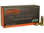 HSM Pro Pistol Hunter 44 Remington Magnum, 300gr, Jacketed Soft Point, 20rd Box 3 HSM Pro Pistol Hunter 44 Remington Magnum