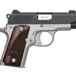 Kimber Micro Two-Tone 380 ACP, 2.75" Barrel, Silver Frame, Rosewood Grip, 7rd 1 Kimber Micro Two-Tone 380 ACP