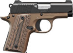Kimber Micro Desert Night 380 ACP, 2.75" Barrel, Desert Tan Frame, Black Slide, 7rd 3 Kimber Micro Desert Night 380 ACP