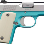 Kimber Micro 9 Bel Air 9mm, 4" Barrel, Blue Frame, Ivory G10 Grip, 6rd 2 Kimber Micro 9 Bel Air 9mm
