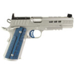 Kimber Rapide Ice 45 ACP, 5" Barrel, Silver, Blue G10 Grip, 8rd 2 Kimber Rapide Ice 45 ACP
