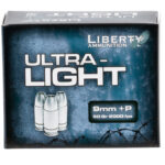 Liberty Ultra-Light 9mm,+P, 50gr, Copper Hollow Point, 20rd Box Liberty Ammo 2 Liberty Ultra-Light 9mm
