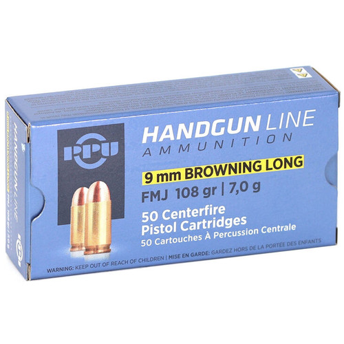 PPU Defense 9mm Browning Long PPU Defense 9mm Browning Long
