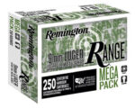 Remington Range 9mm 115gr, 1145 fps, FMJ, 250Bx/4Cs 3 Remington Range 9mm 115gr