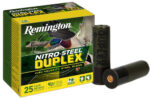 Remington Nitro-Steel Duplex 12 Ga, 3", 1 1/4 oz, 2 & 6 Shot, 25rd Box 3 Remington Nitro-Steel Duplex 12 Ga