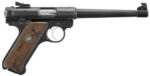 Ruger Mark IV 75th Anniversary 22 LR, 5.58" Barrel, Black, Wood Laminate Grip, 10rd 3 Ruger Mark IV 75th Anniversary 22 LR