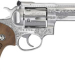 Ruger GP100 357 Magnum, 4.2" Barrel, Engraved Stainless Steel, 6rd 1 Ruger GP100 357 Magnum