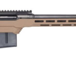 Savage 110 Precision, 338 Lapua, 24" Barrel, Cerakote Finish, Flat Dark Earth Color, MDT Chassis, 5Rd, Savage Arms 2 Savage 110 Precision
