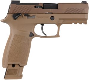 Sig Sauer P320 M18 9mm, 3.9" Barrel, Coyote Tan, Optic Ready, 21rd Sig Sauer 3 Sig Sauer P320 M18 9mm