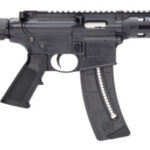 Smith & Wesson M&P15 Pistol 22 LR 8" Black Carbon Steel Barrel 25rd, NO BRACE, Black Magpul MOE Grip, Manual Safety, Optics Ready 2 Smith & Wesson M&P15 Pistol 22 LR 8" Black Carbon Steel Barrel 25rd