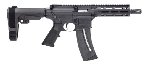 Smith & Wesson M&P15 Pistol 22 LR 8" Black Carbon Steel Barrel 25rd Smith & Wesson M&P15 Pistol 22 LR 8" Black Carbon Steel Barrel 25rd