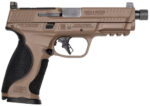 Smith & Wesson M&P M2.0 9mm, 4.63" Threaded Barrel, Flat Dark Earth, Optic Ready, 17rd 3 Smith & Wesson M&P M2.0 9mm