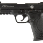 Smith & Wesson M&P22 Compact .22 LR, 3.5" Threaded Barrel, 3-Dot Sights, Black, 10rd Smith & Wesson 1 Smith & Wesson M&P22 Compact .22 LR
