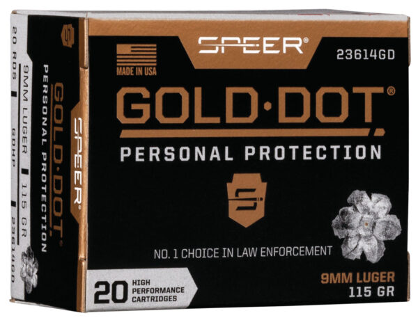 Speer Gold Dot Personal Protection 9mm Speer Gold Dot Personal Protection 9mm