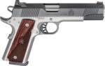 Springfield 1911 Ronin 10mm, 5" Barrel, Blued Slide, Steel Frame, Wood Grip, 8rd 3 Springfield 1911 Ronin 10mm