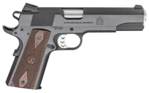 Springfield 1911 Garrison 45 ACP, 5" Barrel, Black, Wood Grip, 7rd Springfield Armory 3 Springfield 1911 Garrison 45 ACP