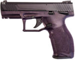 Taurus TX22 22 LR, 4" Barrel, Purple Wine Frame, Black Slide, 16rd 3 Taurus TX22 22 LR