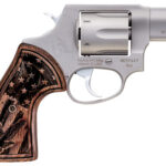 Taurus 856 38 Special +P, 2" Barrel, Stainless Steel, Engraved USA Flag Walnut Grip, 6rd 1 Taurus 856 38 Special +P