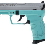 *D* Walther PK380 .380 ACP 3.6" Barrel, 3-Dot, Stainless, Angel Blue, 8rd Walther 1 *D* Walther PK380 .380 ACP 3.6" Barrel