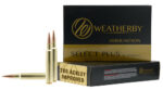 Weatherby Select Plus 280 Ackley Improved, 150gr, Hollow Point, 20rd Box 3 Weatherby Select Plus 280 Ackley Improved