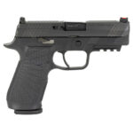 Wilson P320 Carry 9mm, 3.9" Barrel, Black, Sunburst Grips, 17rd 3 Wilson P320 Carry 9mm