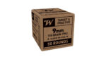 Winchester Target & Practice 9mm, 115gr, Full Metal Jacket, 50rd Box 3 Winchester Target & Practice 9mm