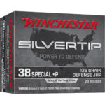 Winchester Silvertip Defense 38 Special +P