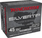 Winchester Silvertip Defense 45 Colt, 225gr, Jacketed Hollow Point, 20rd Box 3 Winchester Silvertip Defense 45 Colt