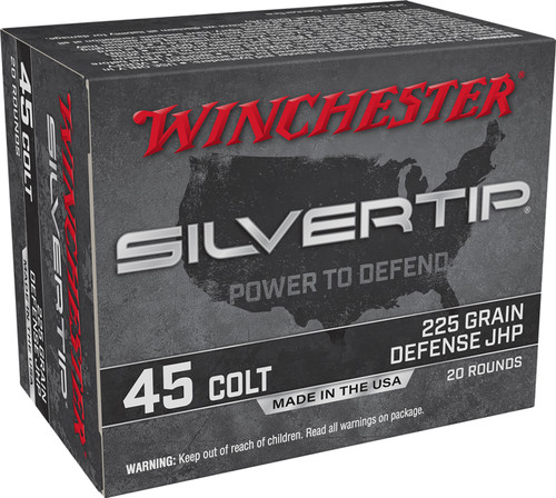 Winchester Silvertip Defense 45 Colt Winchester Silvertip Defense 45 Colt