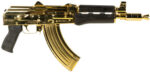 Zastava ZPAP92 7.62x39, 10" Barrel, 24K Gold Plated Receiver, Dark Walnut Grip, 30rd 3 Zastava ZPAP92 7.62x39