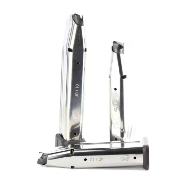 Staccato 2011 Silver Stainless 40 S&W Handgun Magazine - 18 Rounds for sale Staccato 2011 Silver Stainless 40 S&W Handgun Magazine - 18 Rounds